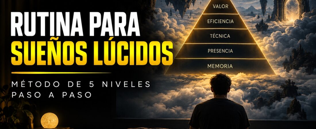 Rutina para tener sueños lúcidos: método de 5 niveles paso a paso